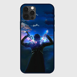 Чехол для iPhone 12 Pro Max Мастера меча онлайн, цвет: 3D-черный