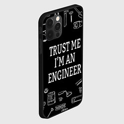 Чехол для iPhone 12 Pro Max Строитель 13, цвет: 3D-черный — фото 2