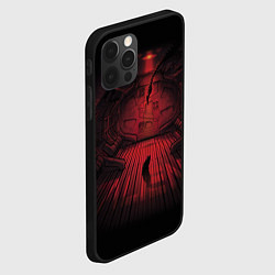 Чехол для iPhone 12 Pro Max Alien: Space Ship, цвет: 3D-черный — фото 2