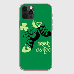 Чехол для iPhone 12 Pro Max Ireland, Irish dance, цвет: 3D-серый