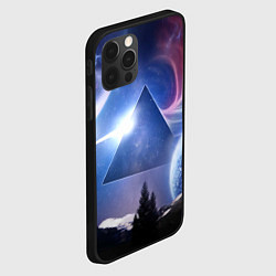 Чехол для iPhone 12 Pro Max Pink Floyd: Space, цвет: 3D-черный — фото 2