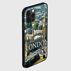 Чехол для iPhone 12 Pro Max Вестминстерское аббатство, цвет: 3D-черный — фото 2