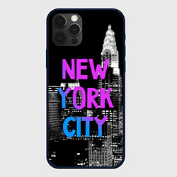 Чехол для iPhone 12 Pro Max Flur NYC, цвет: 3D-черный