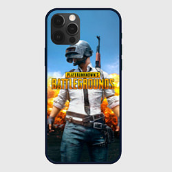 Чехол для iPhone 12 Pro Max PUBG Wars, цвет: 3D-черный