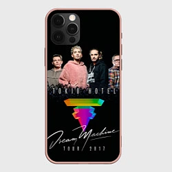 Чехол для iPhone 12 Pro Max Tokio Hotel: Dream Band, цвет: 3D-светло-розовый