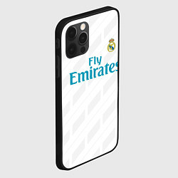 Чехол для iPhone 12 Pro Max Real Madrid, цвет: 3D-черный — фото 2