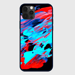 Чехол для iPhone 12 Pro Max Краски лета, цвет: 3D-черный