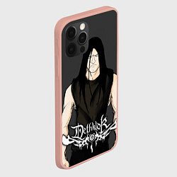 Чехол для iPhone 12 Pro Max Dethklok Man, цвет: 3D-светло-розовый — фото 2