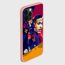 Чехол для iPhone 12 Pro Max Jr. Neymar, цвет: 3D-светло-розовый — фото 2