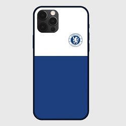 Чехол для iPhone 12 Pro Max Chelsea FC: Light Blue, цвет: 3D-черный