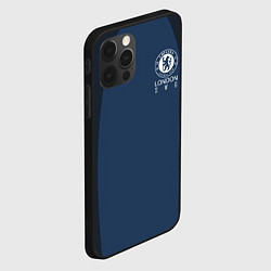 Чехол для iPhone 12 Pro Max Chelsea FC: London SW6, цвет: 3D-черный — фото 2