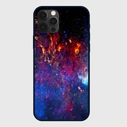 Чехол для iPhone 12 Pro Max Космос, цвет: 3D-черный