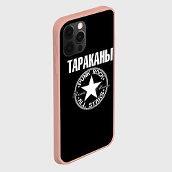Чехол для iPhone 12 Pro Max Тараканы: панк-рок, цвет: 3D-светло-розовый — фото 2