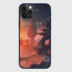 Чехол для iPhone 12 Pro Max Stellaris, цвет: 3D-черный