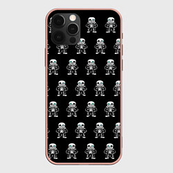 Чехол для iPhone 12 Pro Max Undertale, цвет: 3D-светло-розовый