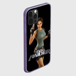 Чехол для iPhone 12 Pro Max TOMB RAIDER, цвет: 3D-серый — фото 2