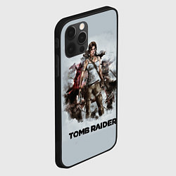 Чехол для iPhone 12 Pro Max TOMB RAIDER, цвет: 3D-черный — фото 2