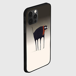 Чехол для iPhone 12 Pro Max Первый снег, цвет: 3D-черный — фото 2