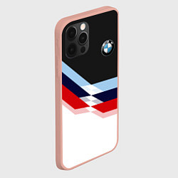 Чехол для iPhone 12 Pro Max BMW M SPORT, цвет: 3D-светло-розовый — фото 2