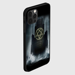 Чехол для iPhone 12 Pro Max HIM: Devil Castle, цвет: 3D-черный — фото 2