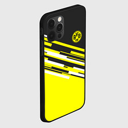 Чехол для iPhone 12 Pro Max Borussia FC: Sport Line 2018, цвет: 3D-черный — фото 2
