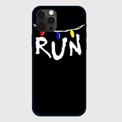 Чехол для iPhone 12 Pro Max Stranger Things RUN, цвет: 3D-черный