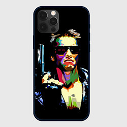 Чехол для iPhone 12 Pro Max Terminator Art, цвет: 3D-черный