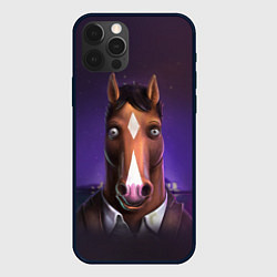 Чехол для iPhone 12 Pro Max BoJack, цвет: 3D-черный