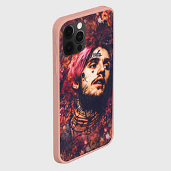 Чехол для iPhone 12 Pro Max Lil Peep: Cry baby, цвет: 3D-светло-розовый — фото 2