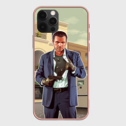 Чехол iPhone 12 Pro Max GTA V: Michael