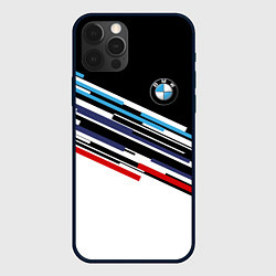 Чехол для iPhone 12 Pro Max BMW BRAND COLOR БМВ, цвет: 3D-черный
