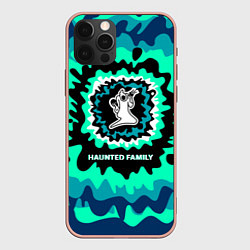 Чехол для iPhone 12 Pro Max Haunted Family, цвет: 3D-светло-розовый