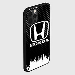 Чехол для iPhone 12 Pro Max Honda: Black Side, цвет: 3D-черный — фото 2