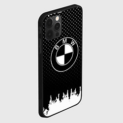 Чехол для iPhone 12 Pro Max BMW Black Style, цвет: 3D-черный — фото 2