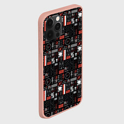 Чехол для iPhone 12 Pro Max Twenty One Pilots: Pattern, цвет: 3D-светло-розовый — фото 2
