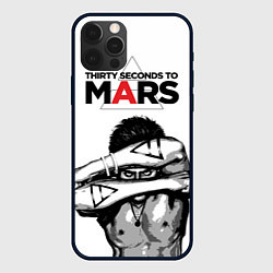 Чехол для iPhone 12 Pro Max 30 STM: Jared Leto, цвет: 3D-черный