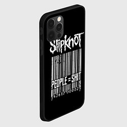 Чехол для iPhone 12 Pro Max Slipknot: People Shit, цвет: 3D-черный — фото 2