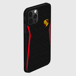 Чехол для iPhone 12 Pro Max Porsche: Sport Edition, цвет: 3D-черный — фото 2