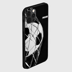 Чехол для iPhone 12 Pro Max Болельщик России, цвет: 3D-черный — фото 2