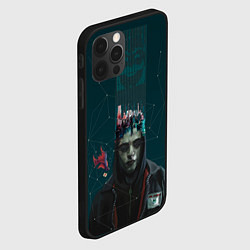 Чехол для iPhone 12 Pro Max Mr. Robot, цвет: 3D-черный — фото 2