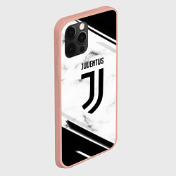 Чехол для iPhone 12 Pro Max Juventus, цвет: 3D-светло-розовый — фото 2