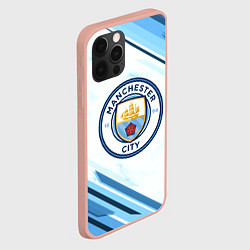 Чехол для iPhone 12 Pro Max Manchester city, цвет: 3D-светло-розовый — фото 2