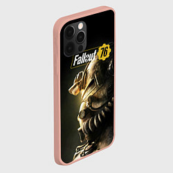 Чехол для iPhone 12 Pro Max FALLOUT 76, цвет: 3D-светло-розовый — фото 2