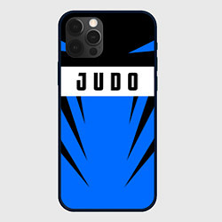 Чехол для iPhone 12 Pro Max Judo Fighter, цвет: 3D-черный
