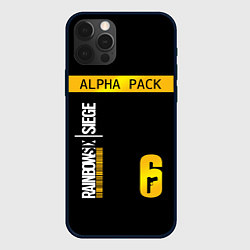 Чехол для iPhone 12 Pro Max Rainbow Six Siege: Alpha Pack, цвет: 3D-черный