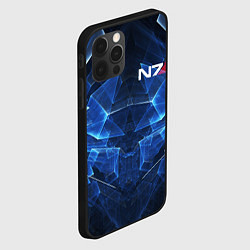 Чехол для iPhone 12 Pro Max Mass Effect: Blue Armor N7, цвет: 3D-черный — фото 2