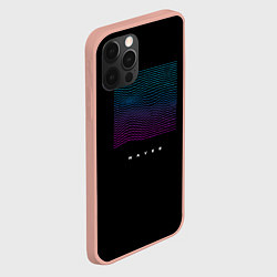 Чехол для iPhone 12 Pro Max Neon WAVES, цвет: 3D-светло-розовый — фото 2