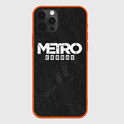 Чехол iPhone 12 Pro Max Metro Exodus: Space Grey