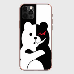 Чехол для iPhone 12 Pro Max Monokuma Drae, цвет: 3D-светло-розовый