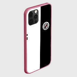 Чехол для iPhone 12 Pro Max Monokuma School, цвет: 3D-малиновый — фото 2